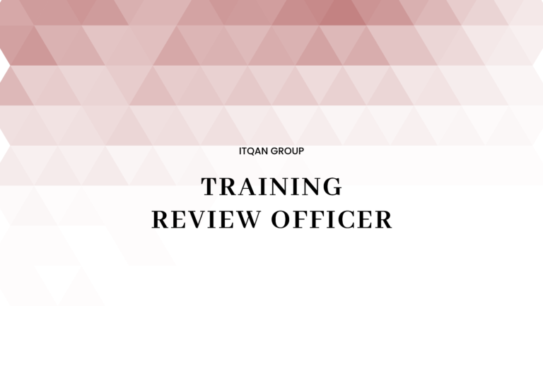 Training Review Officer (RO) KSPPS BMT itQan